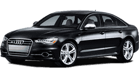 This is a black Audi car.